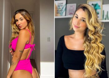 Un collage de imágenes que contiene 2 imágenes. La imagen 1 muestra a Bárbara Elisa Yabeta Borges posa para una foto sin fecha. La imagen 2 muestra a Bárbara Elisa Yabeta Borges, de 28 años, posa para una foto sin fecha. Fue asesinada en Río de Janeiro, Brasil.