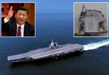 China estrena su portaaviones MÁS GRANDE cuando un gigante de 1.000 pies con un nombre MUY revelador entra en servicio en medio de los complots de Taiwán