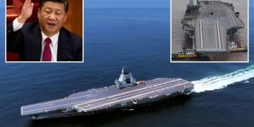 China estrena su portaaviones MÁS GRANDE cuando un gigante de 1.000 pies con un nombre MUY revelador entra en servicio en medio de los complots de Taiwán
