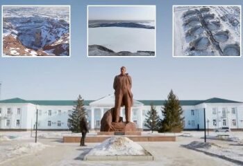 Dentro de un punto turístico donde TODA la población vive en una torre con tiendas, iglesia y policías bajo un mismo techo.