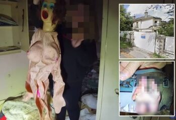 Dentro de una 'tienda de intercambio' secreta de robots sexuales donde se comparten, venden y usan torsos y 'muñecas de esposas infieles' para 'retozar al aire libre'