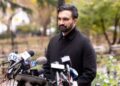 Zohran Mamdani es visto el 20 de noviembre de 2025 en la ciudad de Nueva York.