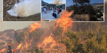 Dos muertos y al menos 10 heridos tras un tiroteo horroroso en un popular punto turístico británico en Grecia