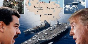 El buque de guerra más grande de Trump llega al Mar Caribe mientras se avecinan temores de una guerra con Venezuela a pesar del pedido de paz de Maduro.