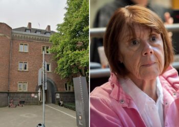 Un collage de imágenes que contiene 2 imágenes. La imagen 1 muestra NINTCHDBPICT001038564690. La imagen 2 muestra el veredicto en la apelación de un hombre condenado por violar a Gisele Pelicot.