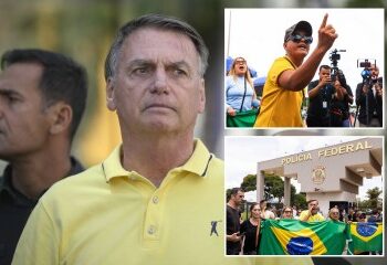 El expresidente brasileño Jair Bolsonaro 'intentó abrir la etiqueta del tobillo' después de un 'ataque de nervios' y 'alucinaciones'