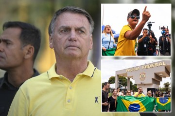 El expresidente brasileño Jair Bolsonaro 'intentó abrir la etiqueta del tobillo' después de un 'ataque de nervios' y 'alucinaciones'