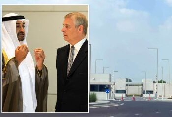 El imperio multimillonario en expansión de Sheikh ofrece un palacio al deshonrado Andrew