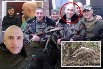 El sonriente 'carnicero de Bucha' ruso que dirigió la matanza de civiles ucranianos DESENMASCARADO mientras la investigación 'llega hasta Putin'