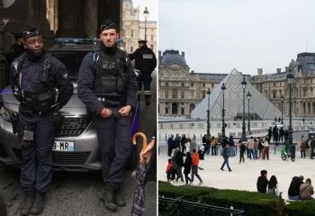 El sospechoso del atraco al Louvre es un ex guardia del museo y un motociclista influyente que fue filmado haciendo estallar caballitos en los Campos Elíseos