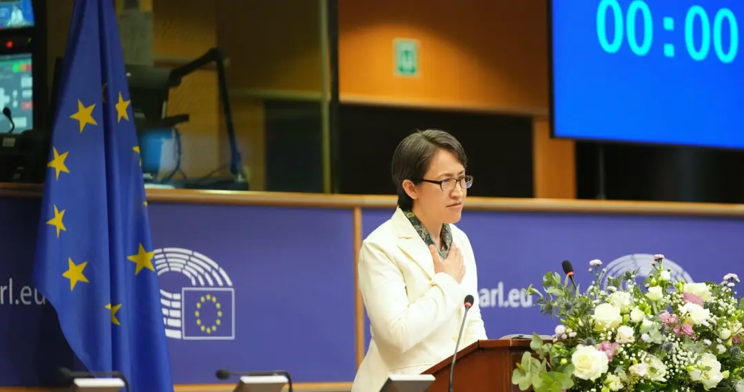 El vicepresidente de Taiwán pide apoyo internacional en un inusual discurso ante la UE