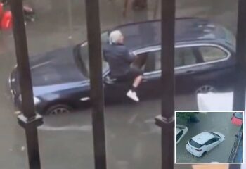 España golpeada por MÁS inundaciones horrorosas mientras los videos muestran calles sumergidas y personas corriendo para refugiarse mientras la tormenta provoca caos en los vuelos