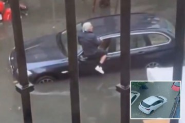 España golpeada por MÁS inundaciones horrorosas mientras los videos muestran calles sumergidas y personas corriendo para refugiarse mientras la tormenta provoca caos en los vuelos