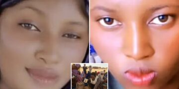 Un collage de imágenes que contiene 3 imágenes. La imagen 1 muestra a Mariam Cisse, una estrella de TikTok de Malí. La imagen 2 muestra a Mariam Cisse en un video de TikTok con métricas de participación. La imagen 3 muestra MAURITANIA-MALI-CONFLICTO-REFUGIADOS-JIHADISMO.