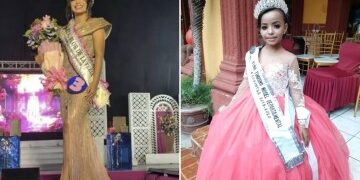 Horrible momento en el que Miss Jamaica cae del escenario y es arrastrada en camilla durante el arruinado concurso de Miss Universo