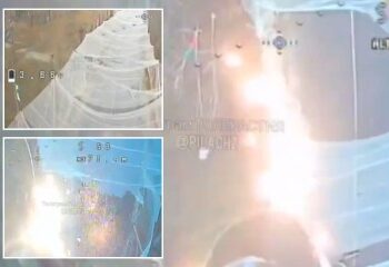 Imágenes impactantes muestran a las tropas rusas luchando en la guerra de la picadora de carne de Vlad sin cascos ni armaduras en una 'nueva tendencia' deformada.