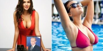 La 'amante adolescente de Putin, de 17 años, recibió un piso de £ 1 millón y su padre fue puesto en la nómina de Vlad después de una sórdida aventura con un tirano'