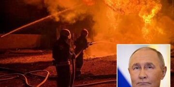 La desesperada 'última tirada de dados' de Putin por la ciudad sitiada antes de que las tropas enfrenten el brutal invierno ucraniano de -30 °C en las trincheras