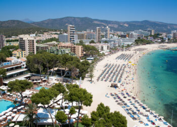 Arriba de la playa de Playa de Magaluf