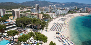Arriba de la playa de Playa de Magaluf