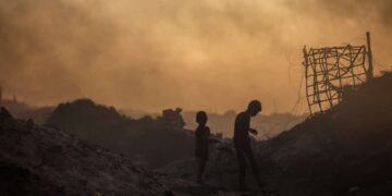 Los planes de Estados Unidos para una división indefinida de Gaza dejarán al lado palestino en ruinas