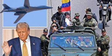 Maduro 'le ruega a su amigo Vladimir Putin que le dé armas' mientras Trump 'está listo para lanzar devastadores ataques aéreos estadounidenses DENTRO de Venezuela'