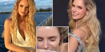 Miss Israel se vio obligada a negar haber mirado de reojo a Miss Palestina después de provocar una reacción violenta en el último drama de Miss Universo.