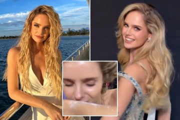 Miss Israel se vio obligada a negar haber mirado de reojo a Miss Palestina después de provocar una reacción violenta en el último drama de Miss Universo.