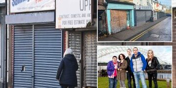 Momento aterrador: el gran tiburón blanco ataca brutalmente a su presa en la costa de un punto turístico británico dejando atónitos a los espectadores.