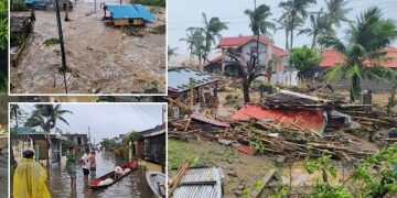 Momento aterrador: un súper tifón sacude un puente como si estuviera hecho de papel mientras la tormenta mata a 8 personas y desplaza a 1,4 millones en Filipinas