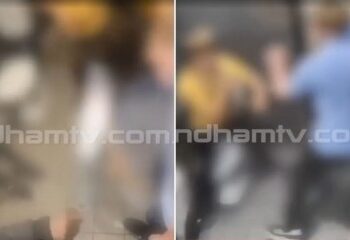 Momento de terror: una pasajera de taxi le saca un MACHETE al conductor y le exige que cambie la estación de radio