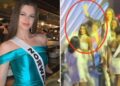 Momento impactante: Miss Universo se sumerge en el CAOS cuando la ganadora sale furiosa del evento y el jefe del concurso tacha a la concursante de "tonta"