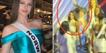 Momento impactante: Miss Universo se sumerge en el CAOS cuando la ganadora sale furiosa del evento y el jefe del concurso tacha a la concursante de "tonta"
