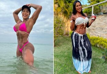 Momento impactante: la estrella de OnlyFans sin bragas, TWERKS en un ruidoso evento escolar antes de que una mujer irrumpa en el escenario y el director se disculpe