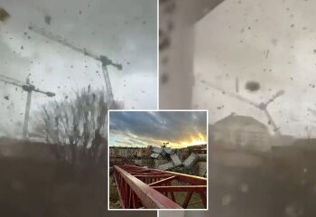 Mujer británica de 85 años muere cuando 'TORNADO' se estrella contra un parque de caravanas y un hotel en la zona turística de Albufeira, dejando 28 heridos