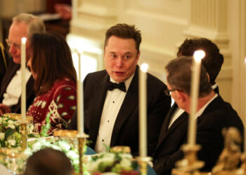 Musk se une a Trump y al príncipe saudí en una cena de gala en la Casa Blanca