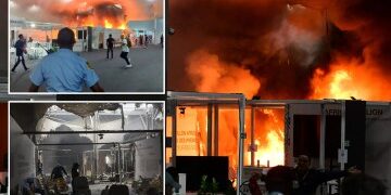 Primera imagen del piloto indio muerto en un accidente de bola de fuego de un avión de combate en el Salón Aeronáutico de Dubai mientras llegan los homenajes