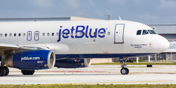 JetBlue Airbus A320 avión aeropuerto de Fort Lauderdale