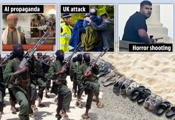 Británico será deportado de Australia por "querer violencia contra los judíos" mientras la policía encuentra un alijo de armas y símbolos nazis