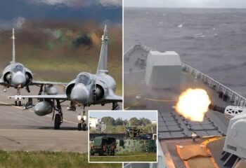 China dispara cohetes hacia la isla de Taiwán, punto crítico de la Tercera Guerra Mundial, después de que ejercicios militares masivos alimentan los temores de invasión