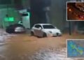 Chipre inundado por inundaciones mientras la tormenta azota la isla de vacaciones dejando las calles bajo el agua y los automóviles flotando