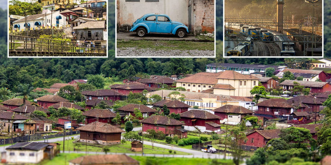 Dentro de la espeluznante ciudad fantasma británica en la jungla, donde los relojes se detienen al mismo tiempo y el "velo" de la novia muerta cubre el pueblo