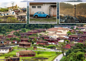 Dentro de la espeluznante ciudad fantasma británica en la jungla, donde los relojes se detienen al mismo tiempo y el "velo" de la novia muerta cubre el pueblo