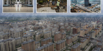 Dentro de la fallida ciudad del futuro de China, valorada en 85.000 millones de dólares, que se convirtió en una ciudad fantasma vacía... porque 'mega-Milton Keynes' es demasiado ABURRIDO