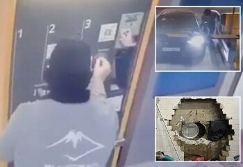 El 'barco sombra' de Putin es APROVECHADO en el Báltico después de 'arrastrar anclas para dañar cables submarinos' mientras 14 miembros de la tripulación son detenidos