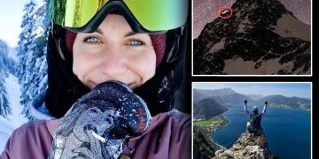 El novio de la escaladora Kerstin Gurtner 'no pidió ayuda hasta HORAS después de dejarla morir congelada' en una cumbre de -20 ° C