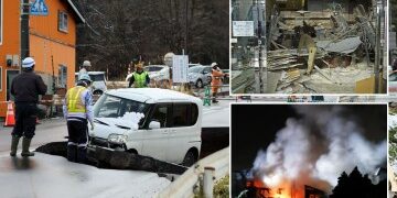 El 'profeta' llamado Noé está construyendo su propia flota de arcas gigantes para prepararse para el 'nuevo diluvio'