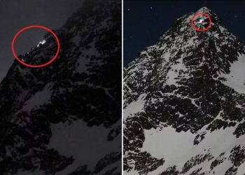 Imágenes escalofriantes muestran cómo su novio dejó a una escaladora de 33 años "muerta congelada" en la montaña