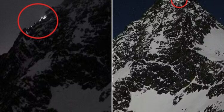 Imágenes escalofriantes muestran cómo su novio dejó a una escaladora de 33 años "muerta congelada" en la montaña