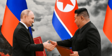 Kim Jong-un elogia el vínculo de "sangre y muerte" con su amigo Putin después de arrojar sus tropas a una picadora de carne en Ucrania
